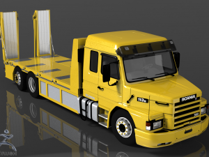scania 113h recovery 3D Model