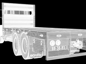3D Scania Vabis 110 Model 3D Model