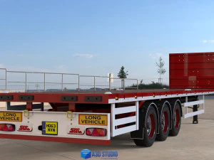 3D SDC Flatbed 3D Model