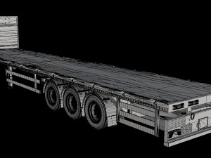 3D SDC Flatbed Modelo 3D