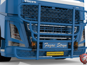 3D Volvo Recovery Broken Down Truck As Load Tenden Skin Pack 3D Модель