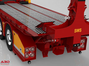 3D Scania S730 8x4 Recovery SWS Edition Model 3D