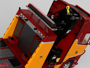 3D Scania S730 8x4 Recovery SWS Edition Model 3D
