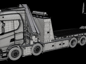 3D Scania S730 8x4 Recovery SWS Edition Model 3D