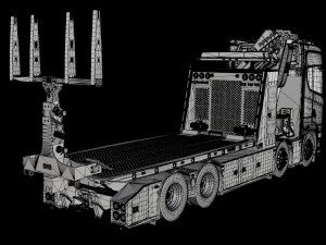 3D Scania S730 8x4 Recovery SWS Edition Model 3D
