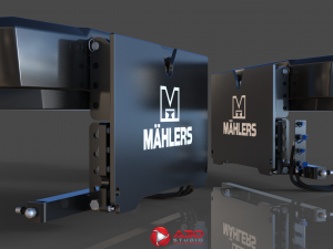 3D Mahlers Front Unit 3D मॉडल