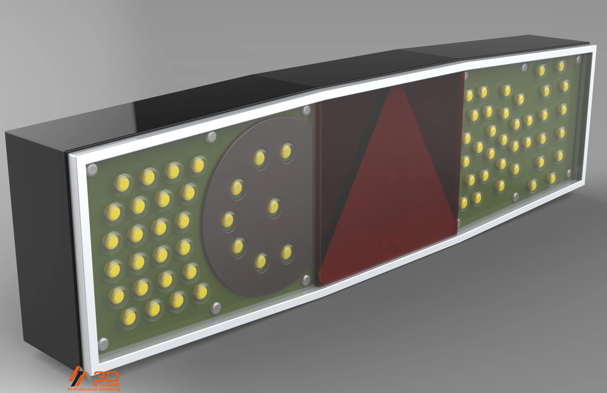 Rubbolite LED リアライト モデル 756 3D 3Dモデル .c4d .max .obj .3ds .fbx .stl .blend 