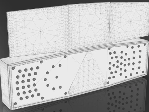 Rubbolite LED リアライト モデル 756 3D 3Dモデル