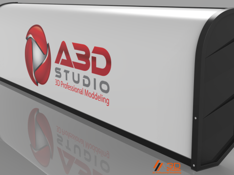3D Nedking Lightbox Model 3D Modell