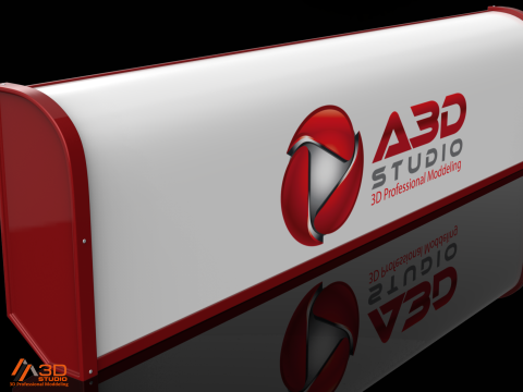 3D Truckjunkie Lightbox Model 3D Модель