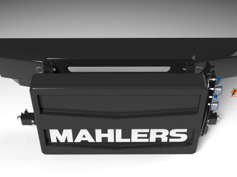 3D Mahlers Front Unit Shield V2 Modèle 3D