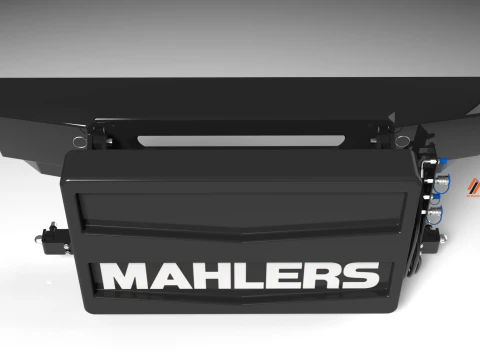 3D Mahlers Front Unit Shield V2 3D Model