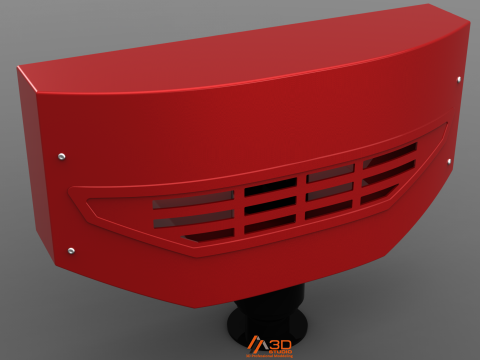 3D Front Stabilizer Unit Model 3D Model