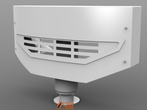 3D Front Stabilizer Unit Model 3D Model