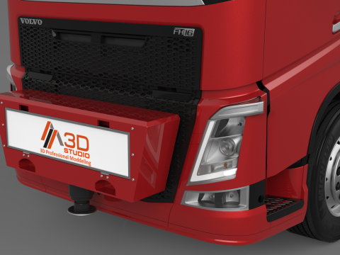 3D Front Stabilizer Unit Model Version 2 3D Model
