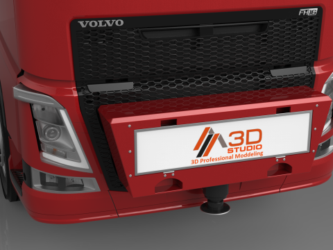 3D Front Stabilizer Unit Model Version 2 Modèle 3D