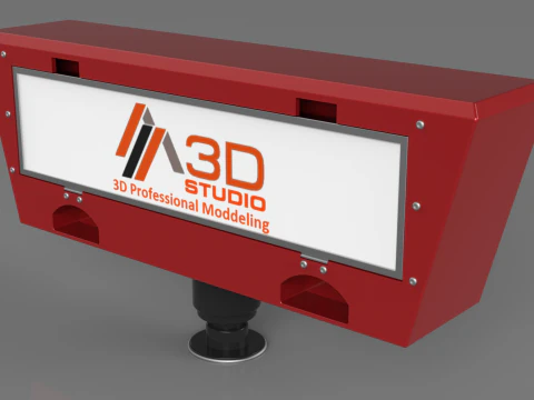 Mod&egrave;le d'unit&eacute; de stabilisateur avant 3D version 2 Modèle 3D
