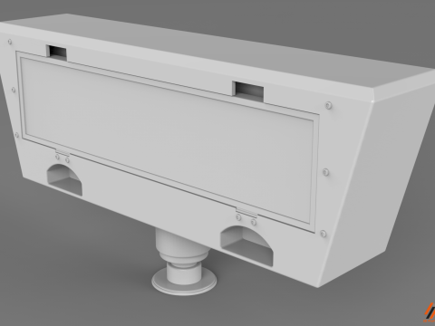 3D Front Stabilizer Unit Model Version 2 Modèle 3D