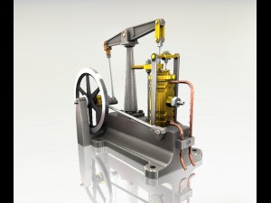 beam engine 3D Модель
