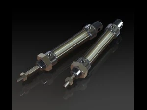 cylinder pneumatyczny-16x25mm-1 Model 3D