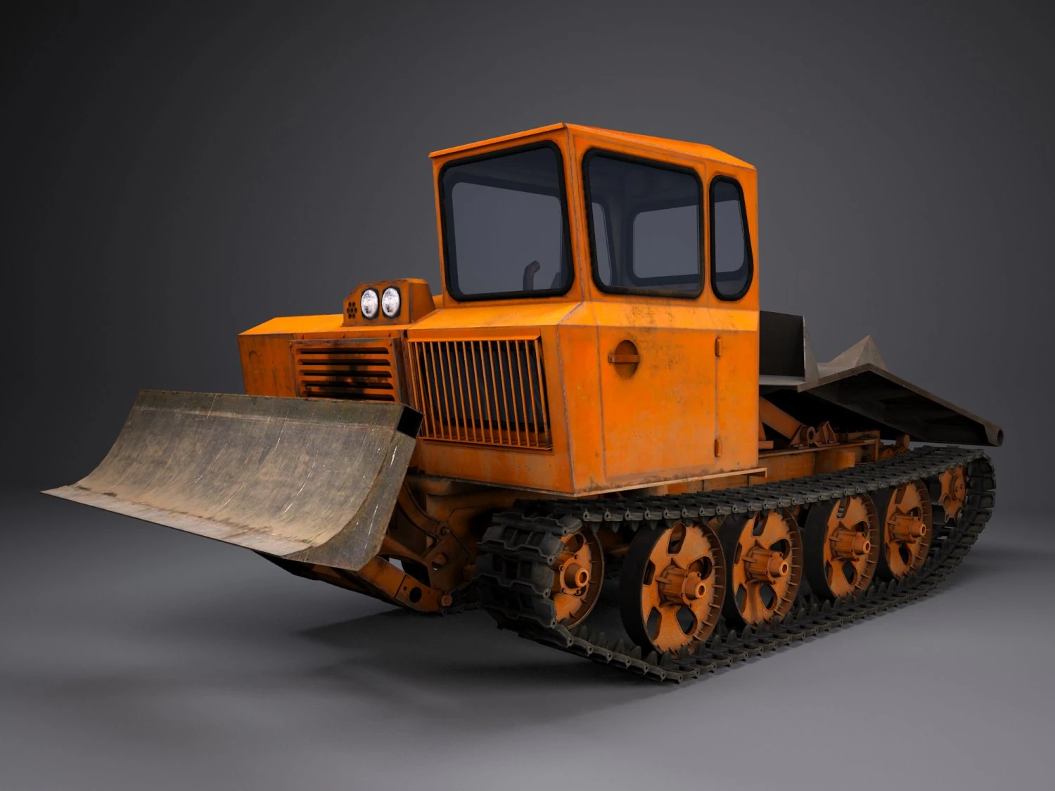 tdt-55 3D Model .c4d .max .obj .3ds .fbx .stl .blend 