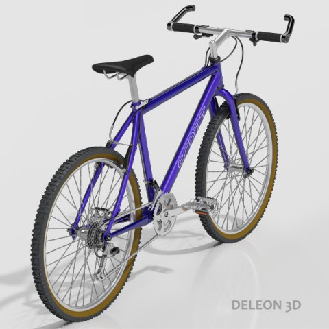 scott mountain bike 3D in 3DExport