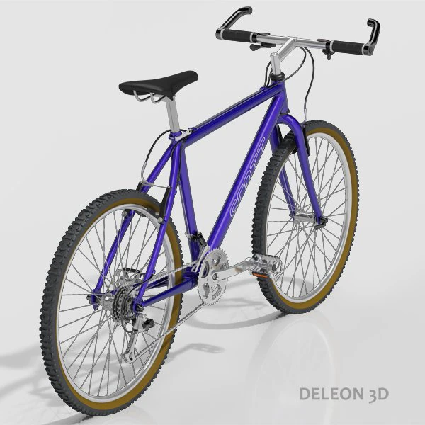 scott mountain bike 3D Model .c4d .max .obj .3ds .fbx .stl .blend 