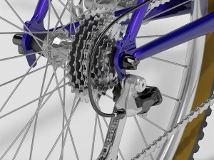 scott mountain bike 3D Модель