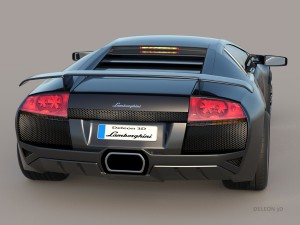 lamborghini murcielago Modèle 3D