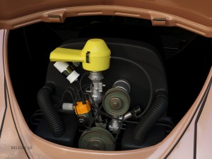 volkswagen beetle fusca 1969 3D Model