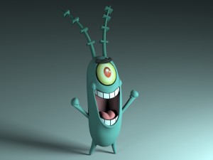 plankton 3D 모델