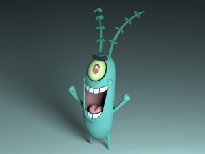 plankton 3D Модель