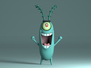 plankton 3D Модель