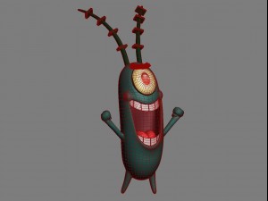 plankton 3D Модель