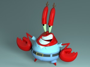 mr krabs - sirigueijo Modello 3D