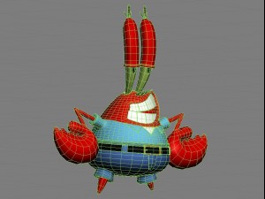 mr krabs - sirigueijo Modello 3D
