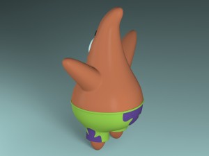 patrick star 3Dモデル