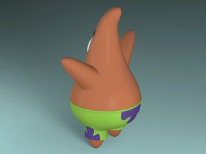 patrick star 3D Model