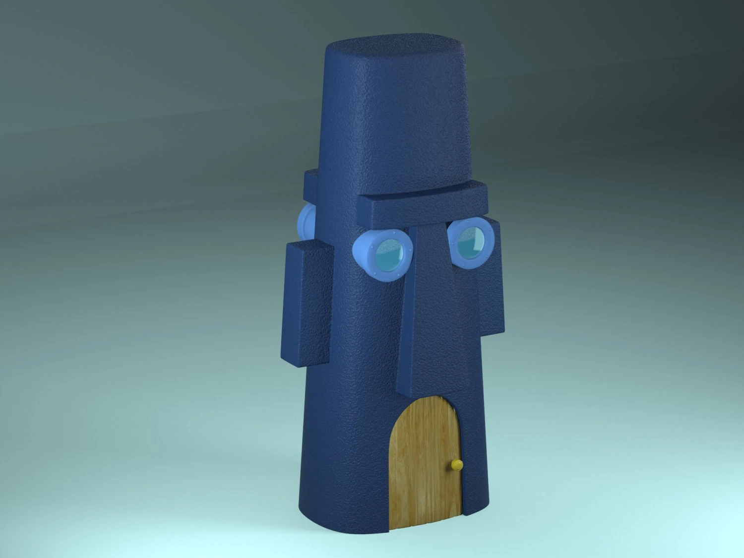 kalamar evi 3D Model .c4d .max .obj .3ds .fbx .stl .blend