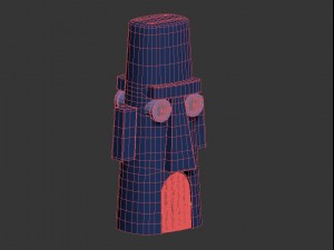 squidwards house 3D 模型