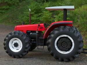 tractor generic 3D Model