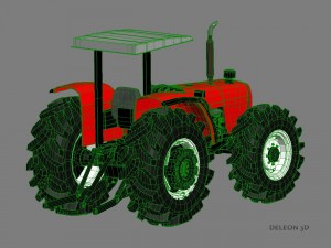 tractor generic 3D Модель