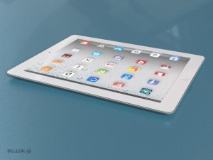 ipad generic 3D 모델