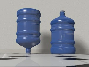 water bottle 5 gallons 3D Model