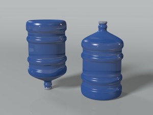 water bottle 5 gallons 3D 模型