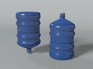 water bottle 5 gallons 3D Model