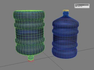 water bottle 5 gallons 3D Model