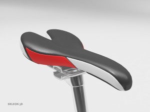 green mountain bike 3D-Modell