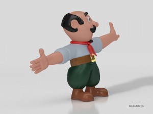 gaucho 3Dモデル
