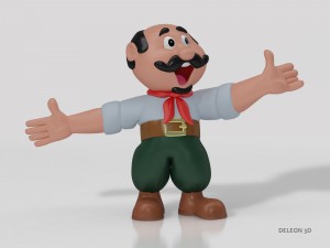 gaucho 3Dモデル